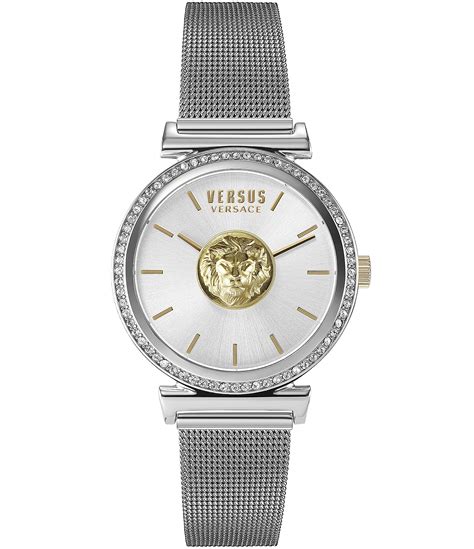 versus versace brick lane|VERSUS Versace Brick Lane Mesh Strap Watch, .